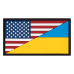 Патч "Флаги Украина-США" (ПВХ | Разноцветный) ТМ Brand Element