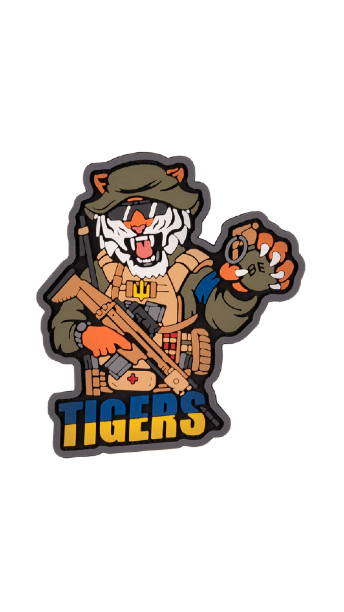 Патч "Тигр" (ПВХ) ТМ Brand Element