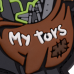 Патч "My toys" Green (ПВХ) ТМ Brand Element