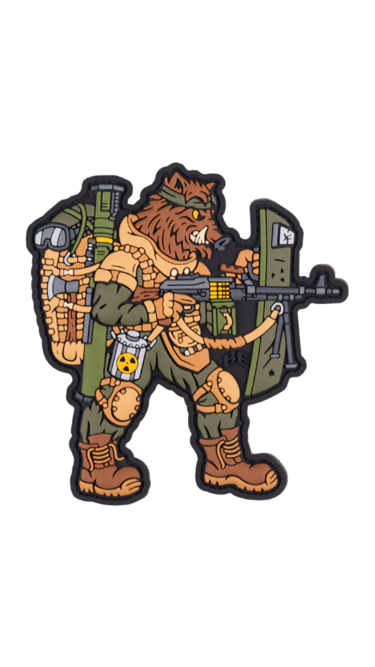 Патч "Tactical wild boar" (ПВХ) ТМ Brand Element
