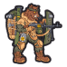 Патч "Tactical wild boar" (ПВХ) ТМ Brand Element