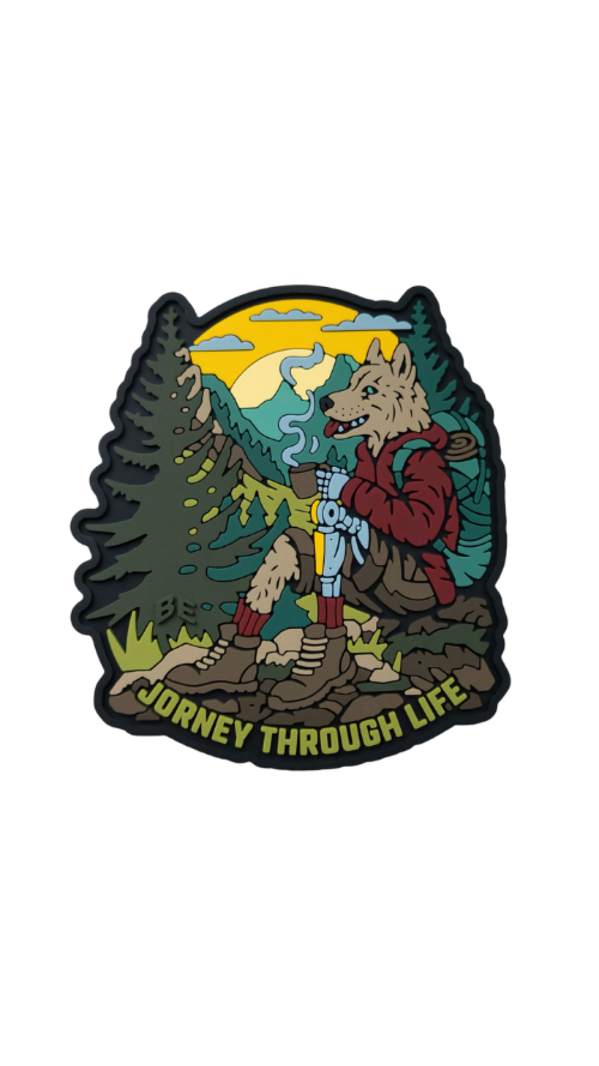 Патч "Jorney through life" (ПВХ) ТМ Brand Element