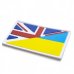 Патч "Флаги Украина-Британия" (ПВХ) ТМ Brand Element