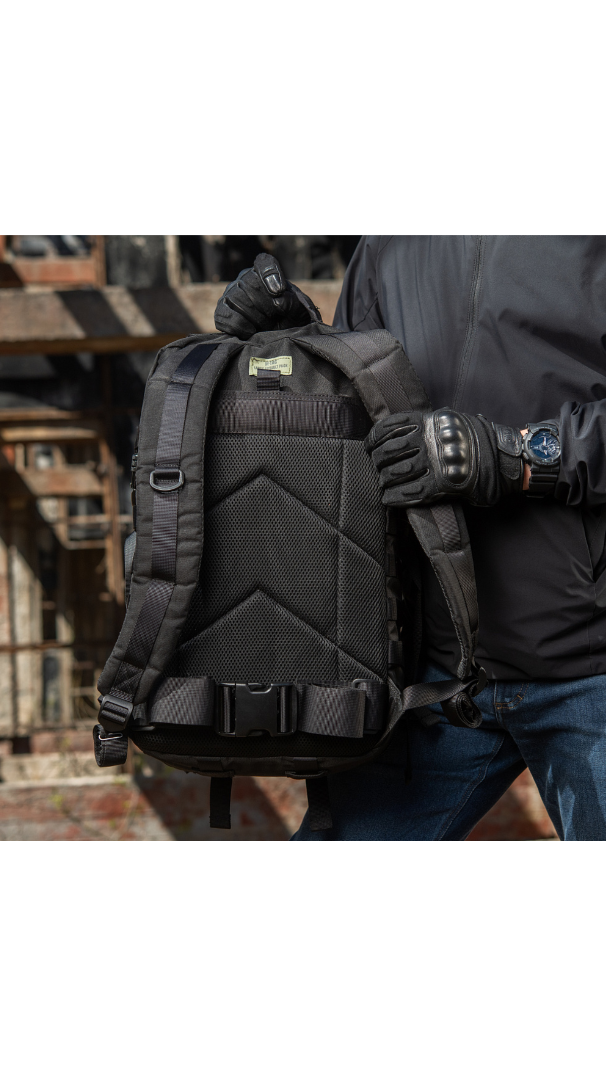 Рюкзак тактический “Assault Pack” (20 л | Черный) ТМ M-Tac Рюкзак тактический “Assault Pack” (20 л | Черный) ТМ M-Tac