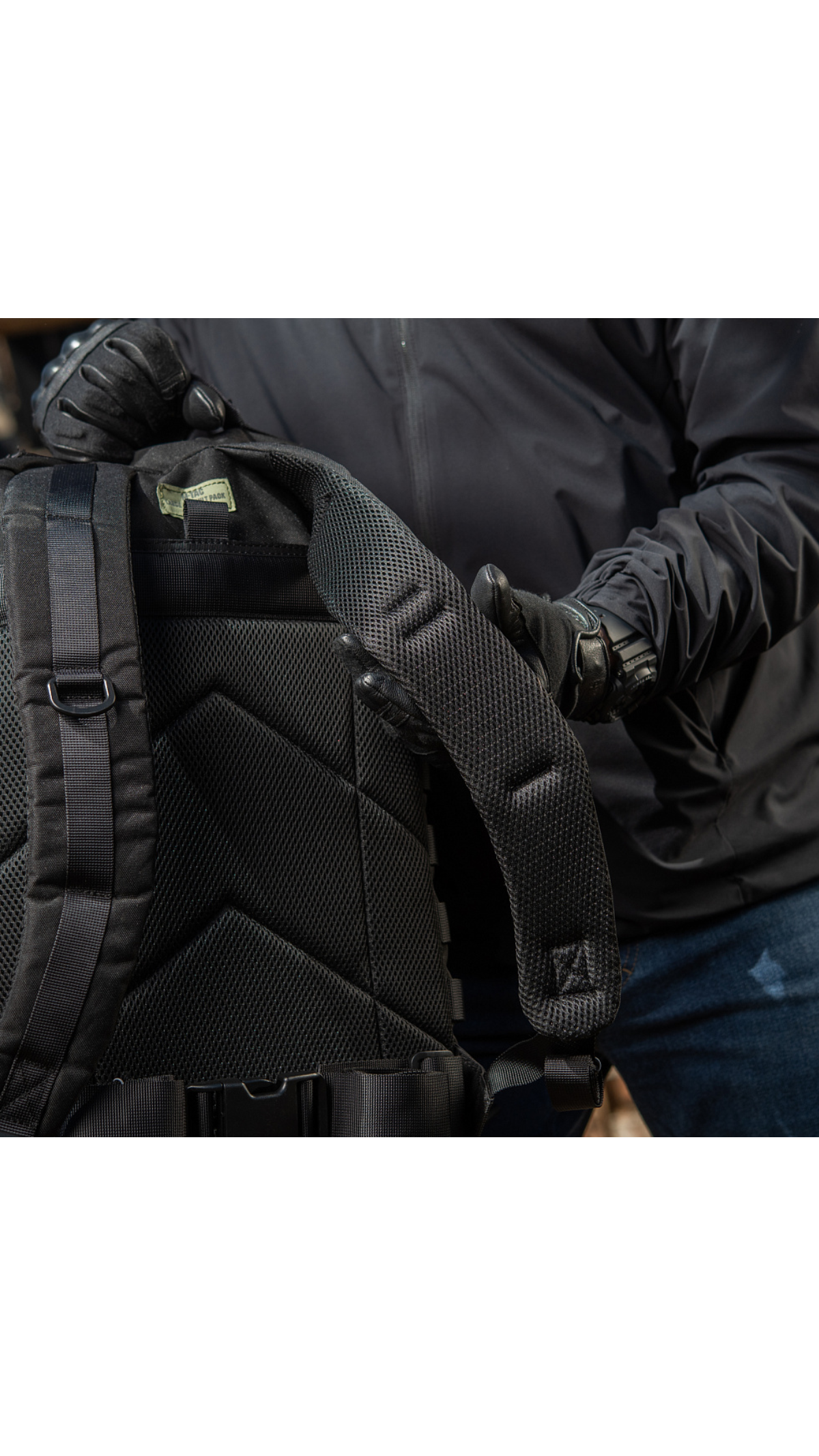 Рюкзак тактический “Assault Pack” (20 л | Черный) ТМ M-Tac Рюкзак тактический “Assault Pack” (20 л | Черный) ТМ M-Tac