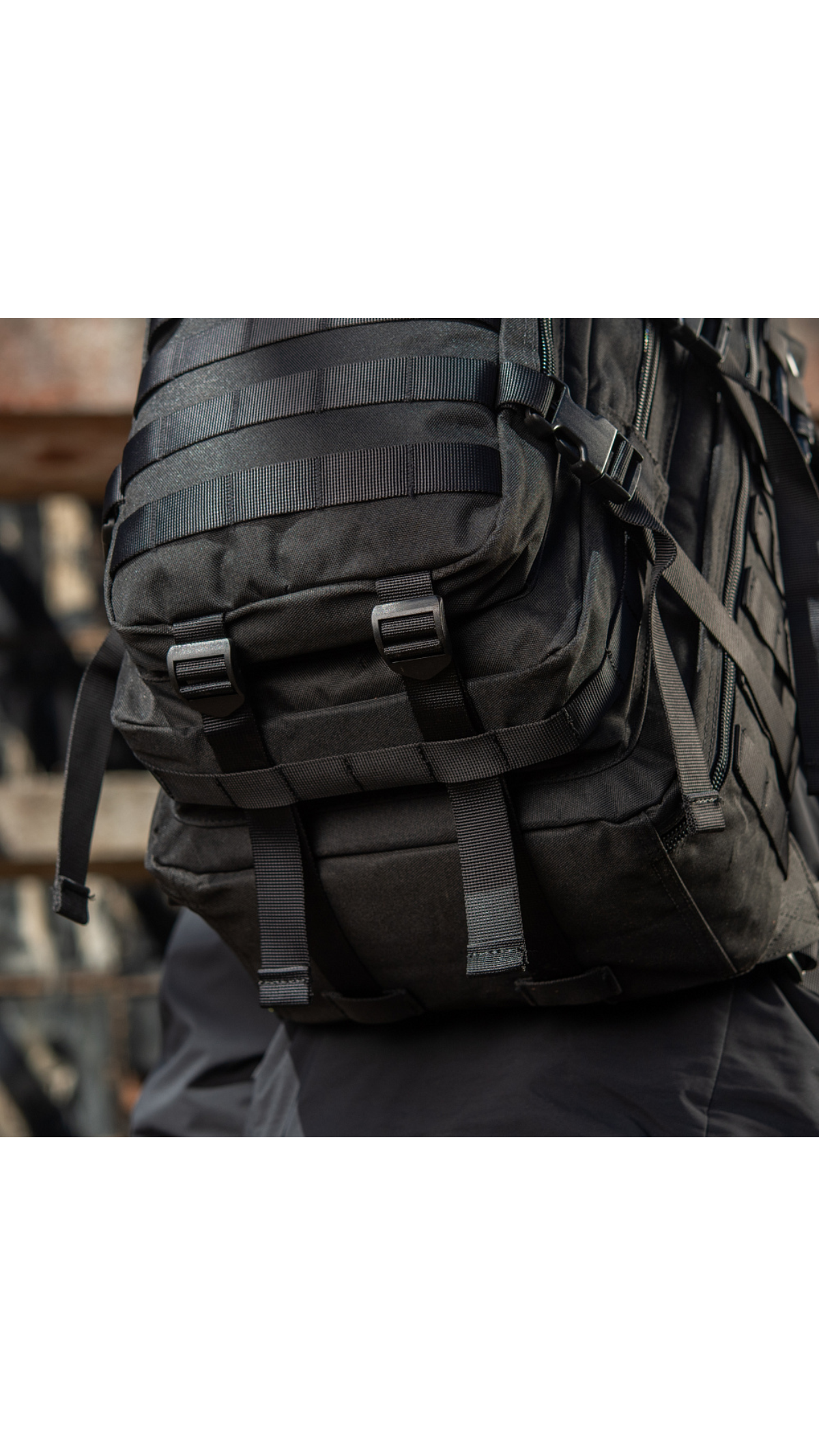 Рюкзак тактический “Assault Pack” (20 л | Черный) ТМ M-Tac Рюкзак тактический “Assault Pack” (20 л | Черный) ТМ M-Tac
