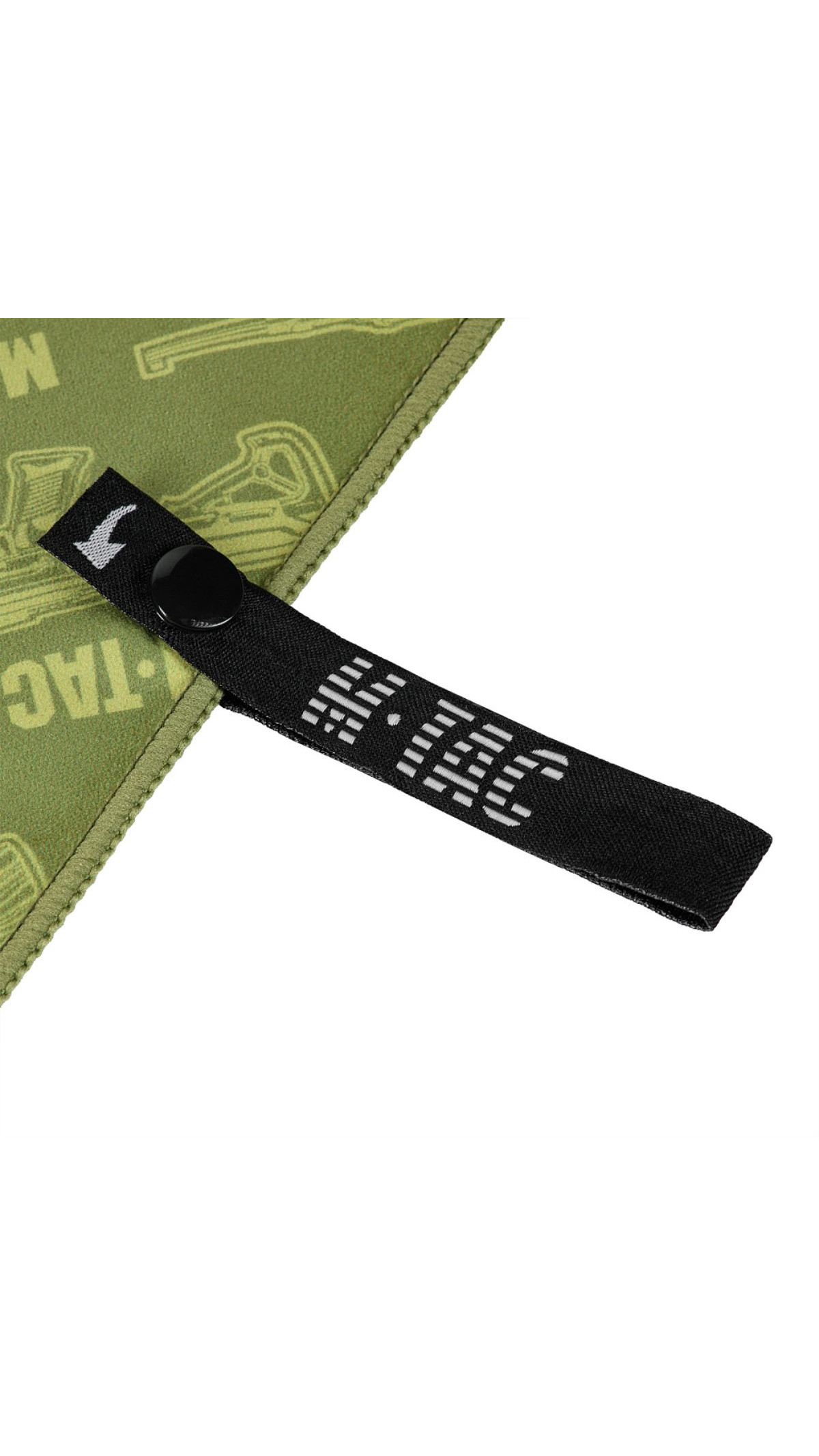 Рушник “Weapon” (80×40 см | Мікрофібра | Олива/Жовтий) ТМ M-Tac