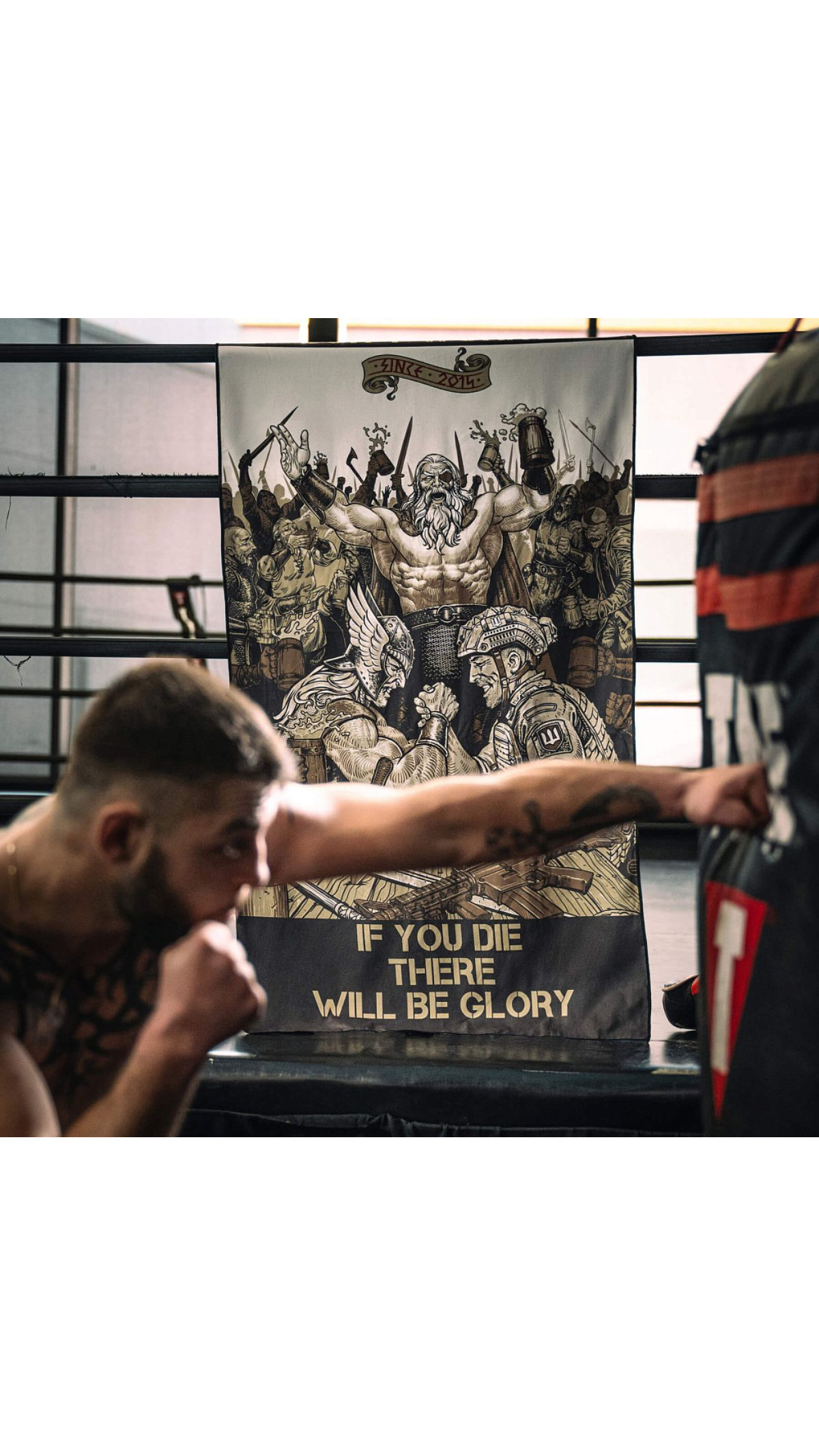 Рушник “Glory” (150×75 см | Мікрофібра | Койот/Чорний) ТМ M-Tac