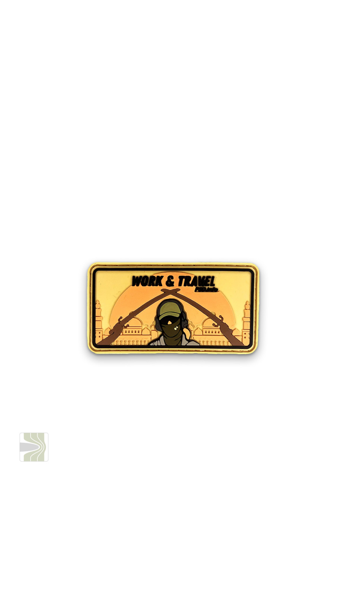 Патч «Work & Travel Baghdad» в ПВХ PSDinfo Патч «Work & Travel Baghdad» в ПВХ PSDinfo