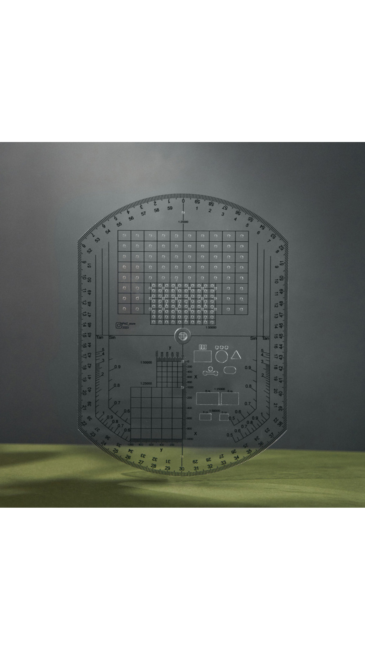 Артиллерийский круг АК-3 на 60-00 с МПЛ-50
