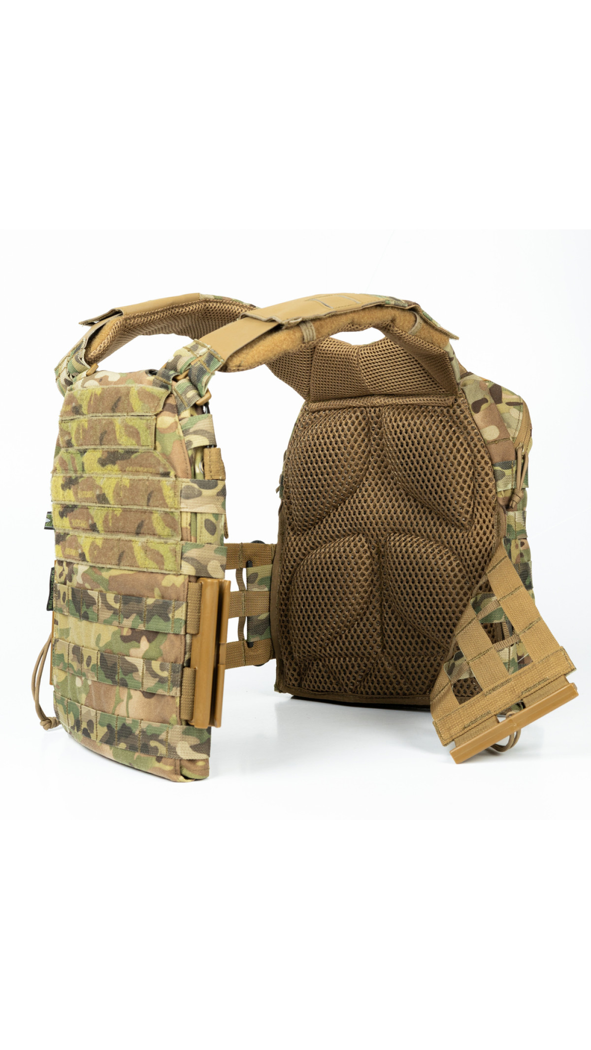 Плитоноска М3 Pro (Мультикам неоригінальний) з системою швидкого скидання  Plate carrier Балістика