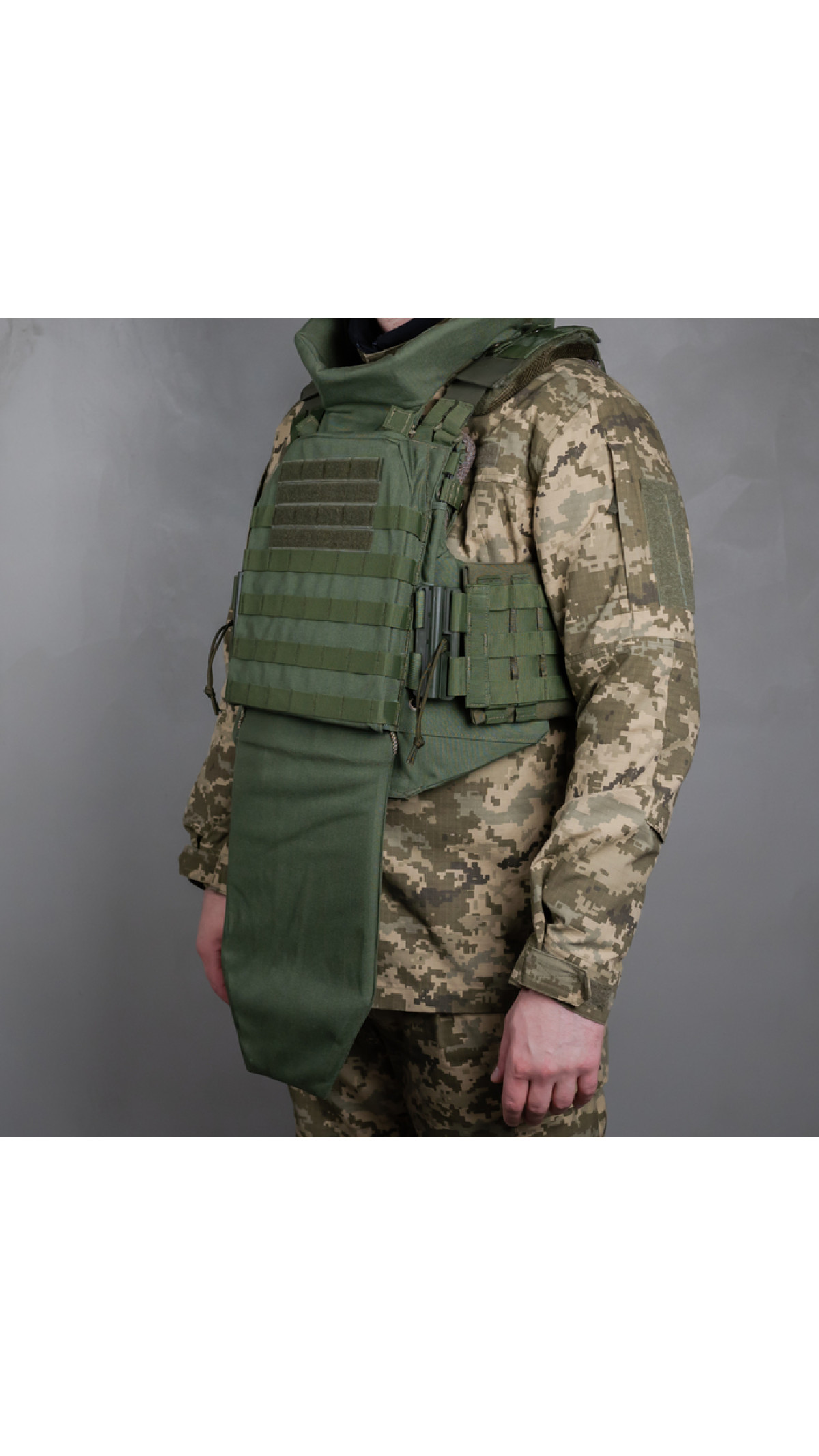 Облегченный бронежилет "Сармат" с баллистическим противоосколочным пакетом 1 класса защиты (Олива) Облегченный бронежилет "Сармат" с баллистическим противоосколочным пакетом 1 класса защиты (Олива)
