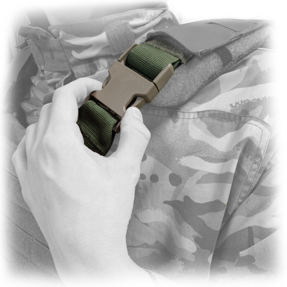 Плечовий фастекс для плитоносок серії M3 Pro/Lite (Олива)
