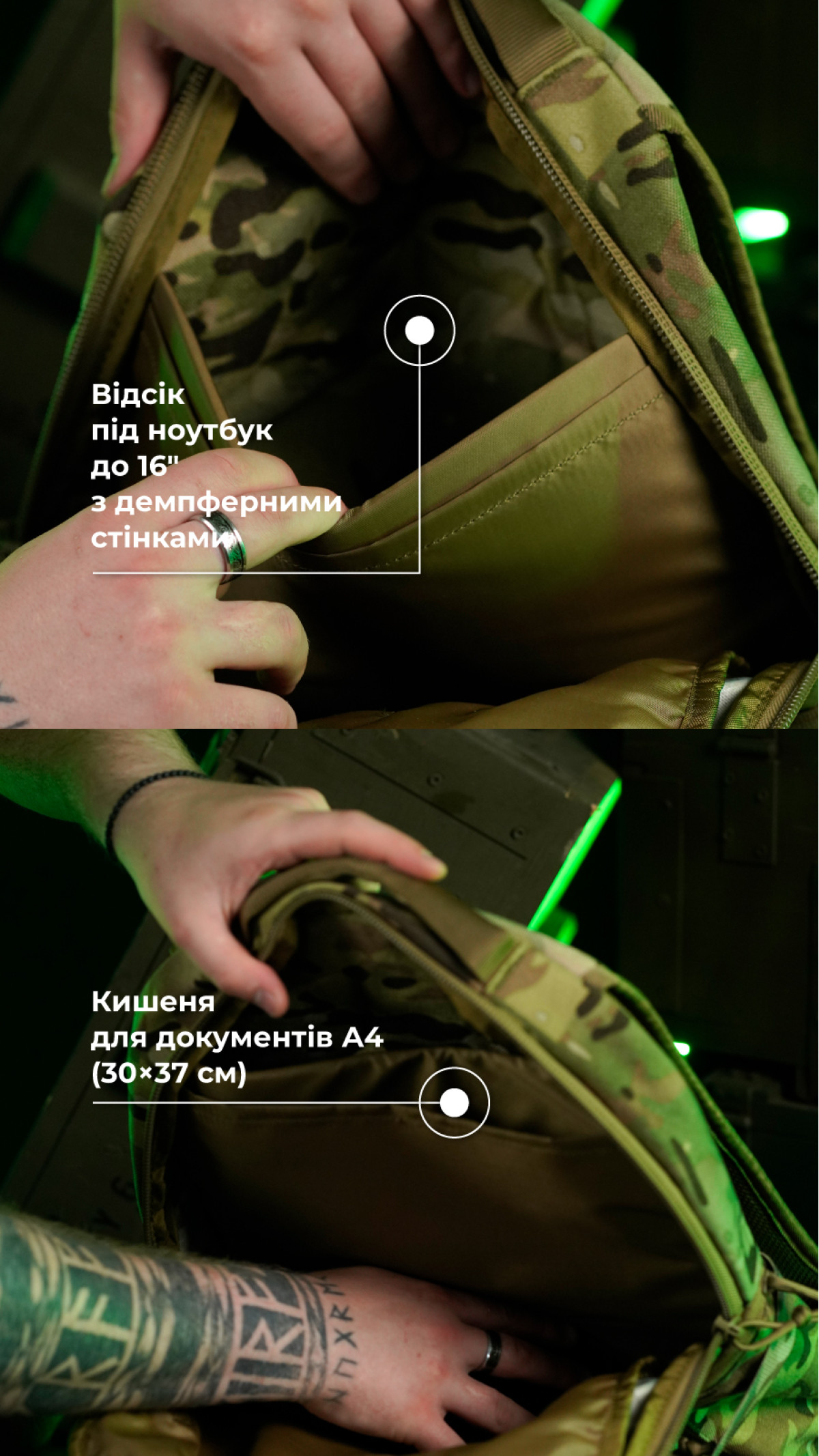 Тактический рюкзак “Р1М1” (26 л | Неоригинальный мультикам) ТМ Баллистика