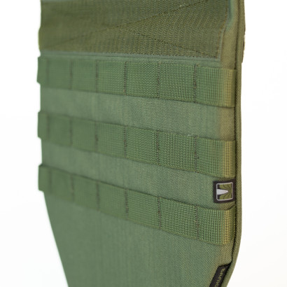 Укороченный противоосколочный фартук для плитоноски с бронепакетом 1 класса защиты (размер S-M) (Олива)