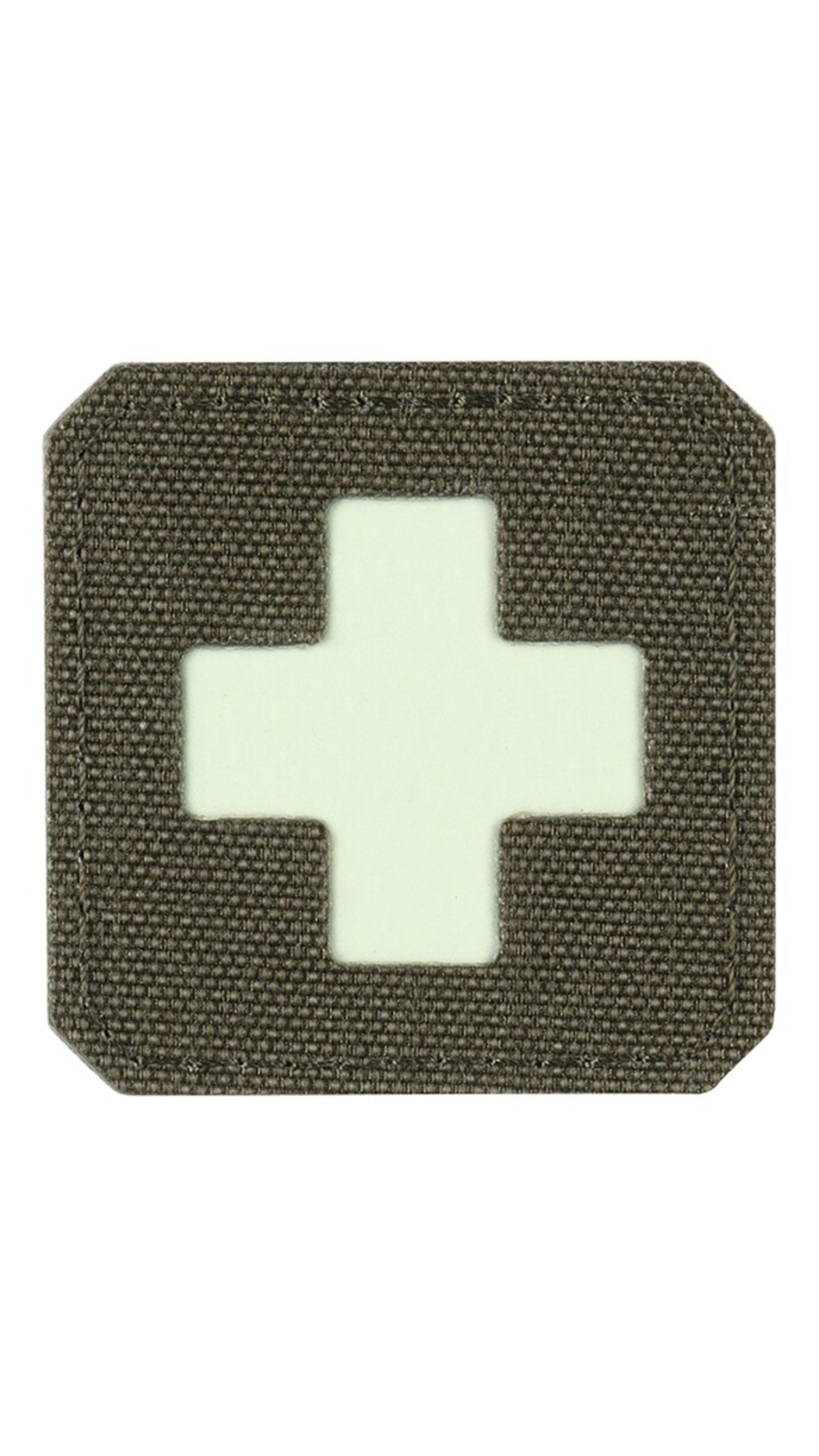 M-Tac нашивка Medic Cross Laser Cut Ranger Green/GID