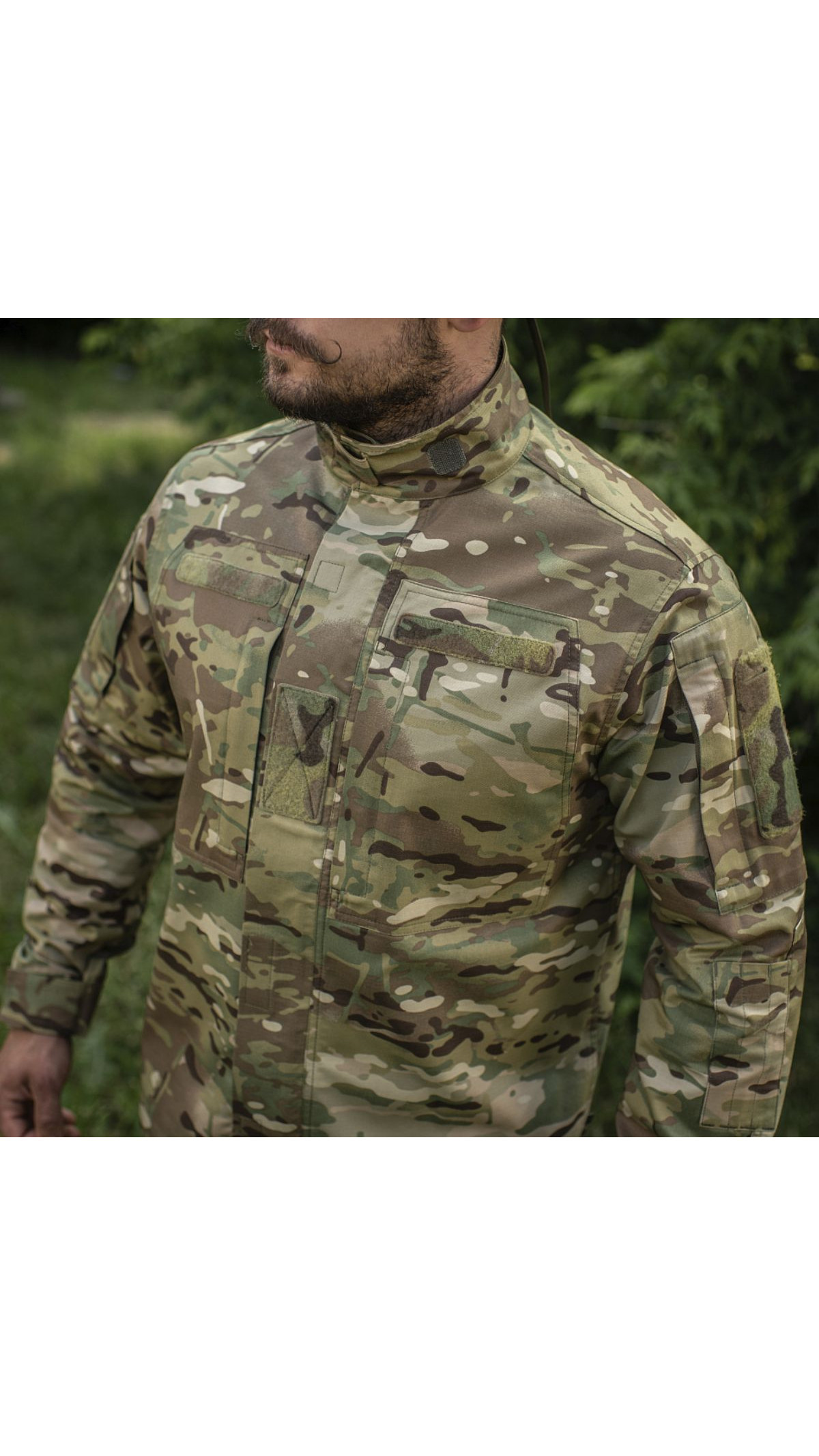 Чоловічий літній армійський кітель (XXL | Рукав Long | Мультикам) ТМ M-Tac