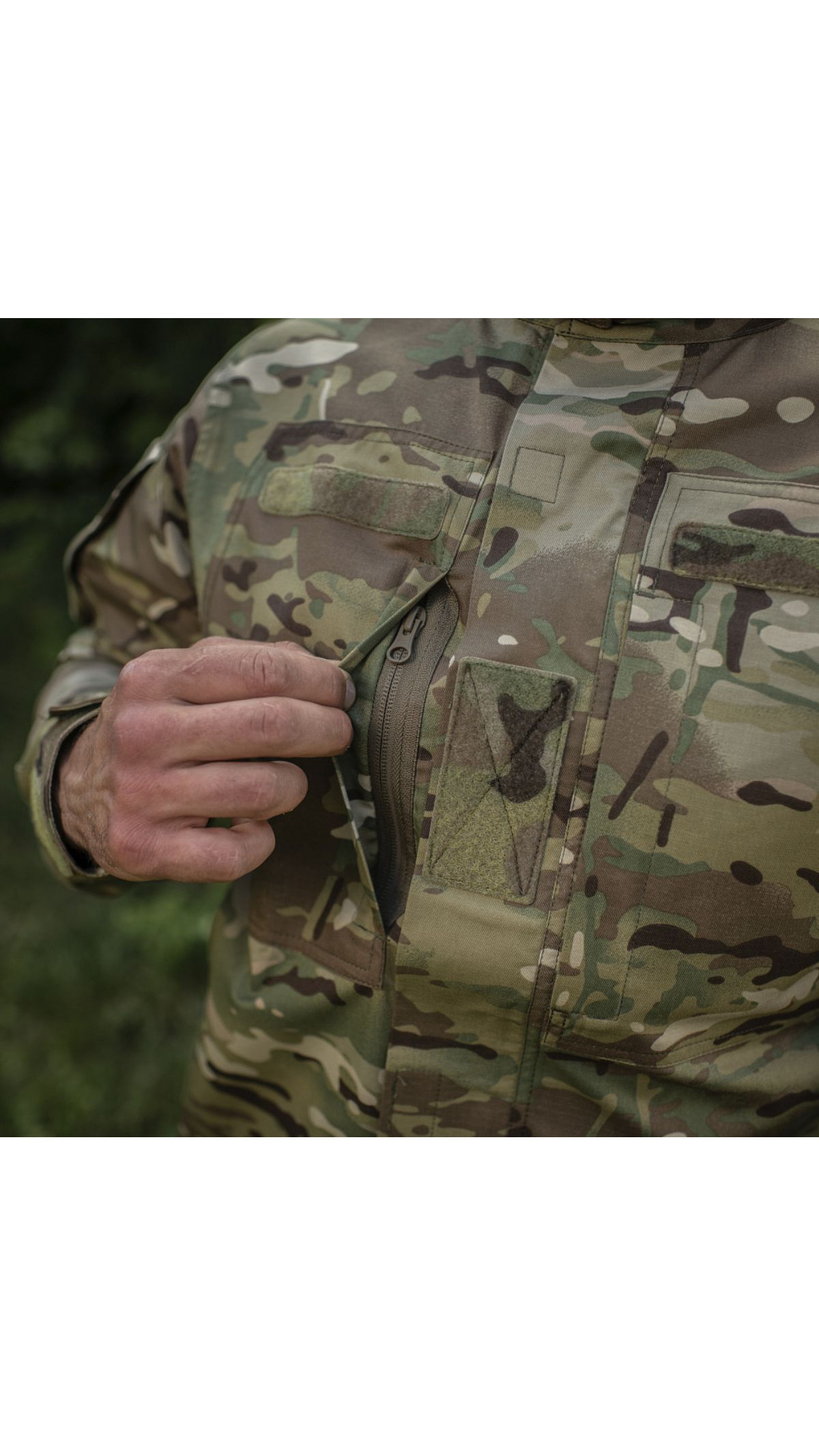 Чоловічий літній армійський кітель (XS | Рукав Regular | Мультикам) ТМ M-Tac