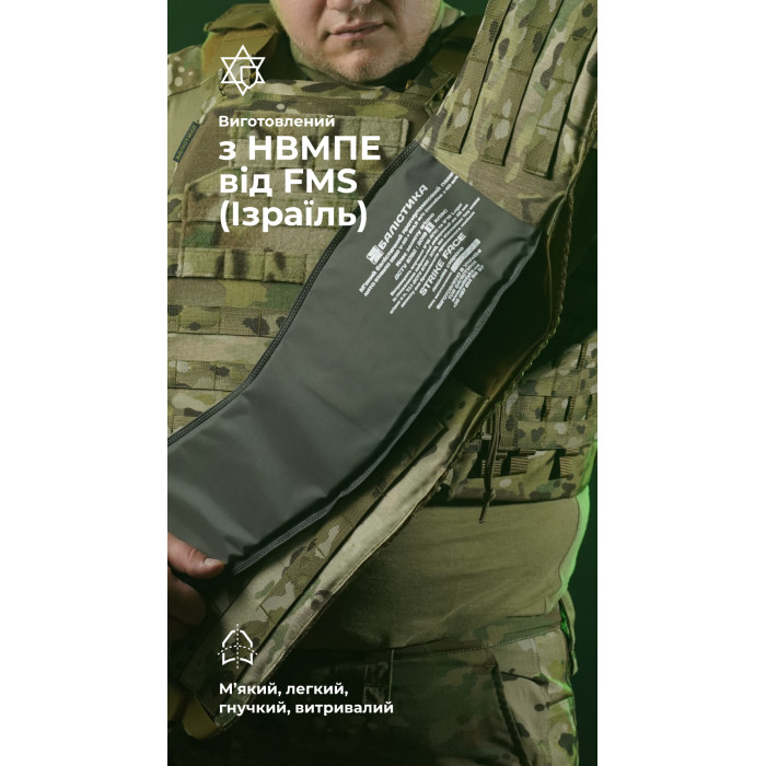 Балістичний пакет для РПС "Черсел" M-L (1 клас | 560 г | НВМПЕ ✡ Ізраїль) ТМ Балістика