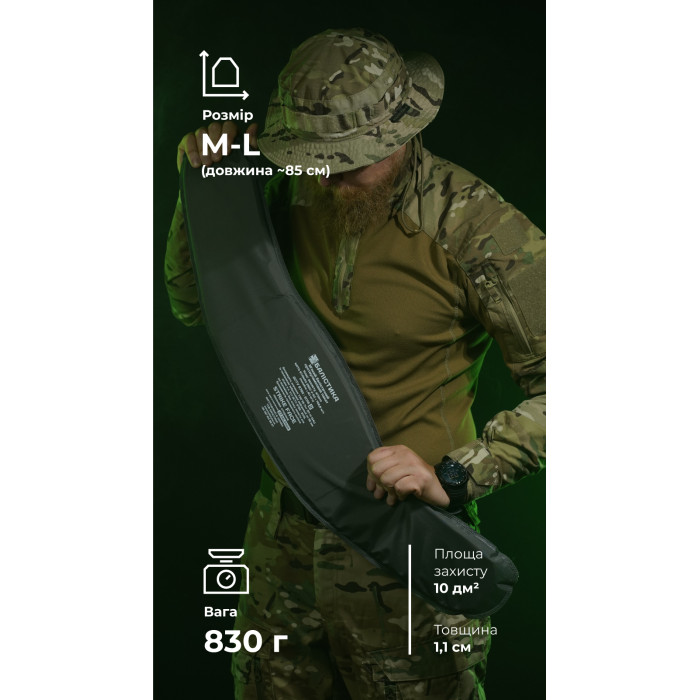 Балістичний пакет для РПС "Черсел" M-L (2 клас | 830 г | НВМПЕ ✡ Ізраїль) ТМ Балістика