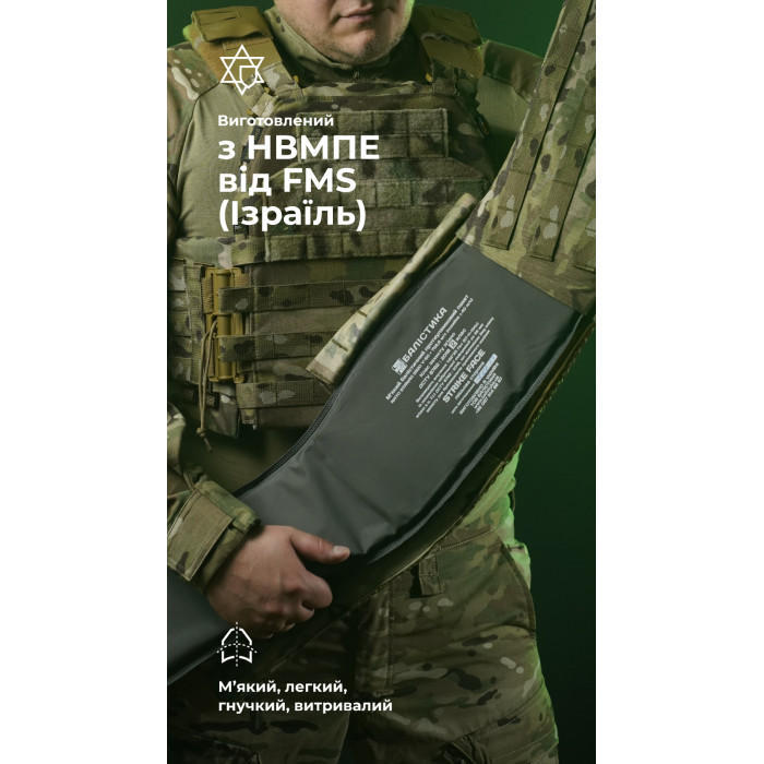 Балістичний пакет для РПС "Черсел" M-L (2 клас | 830 г | НВМПЕ ✡ Ізраїль) ТМ Балістика