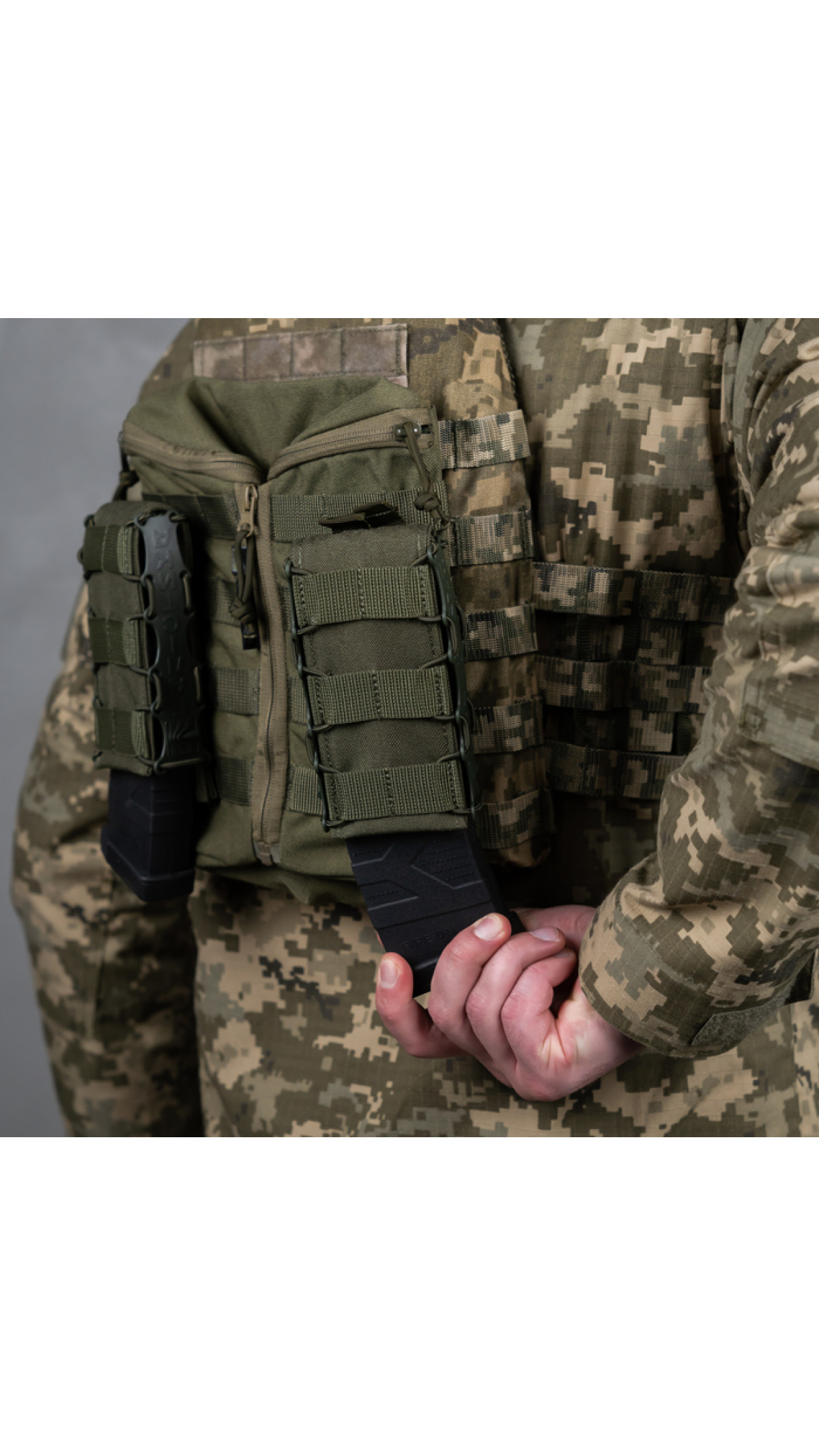 Підсумок під магазини АК/AR "Колчан" (Олива) Підсумок під магазини АК/AR "Колчан" (Олива)