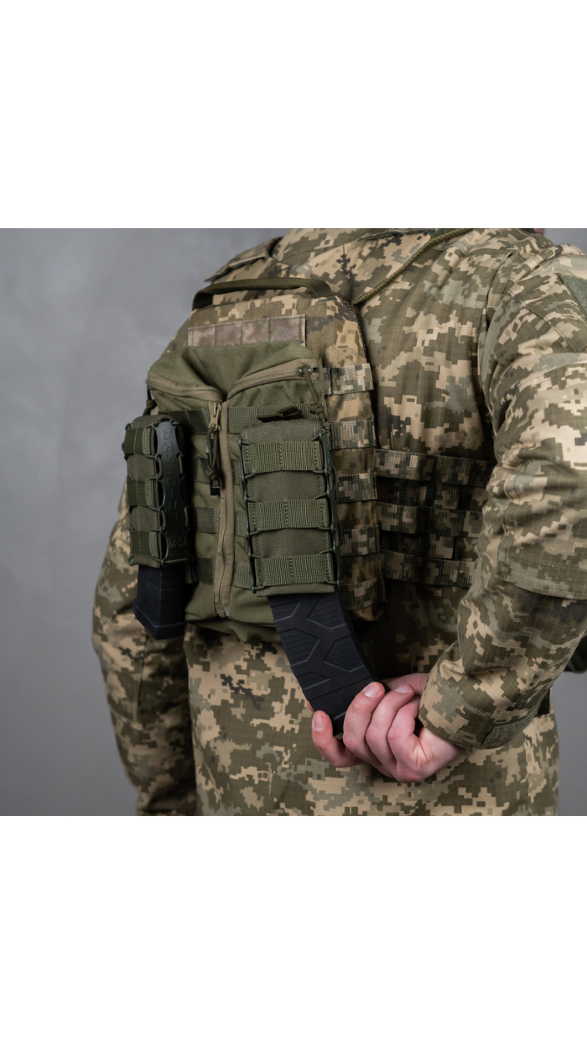 Підсумок під магазини АК/AR "Колчан" (Олива) Підсумок під магазини АК/AR "Колчан" (Олива)