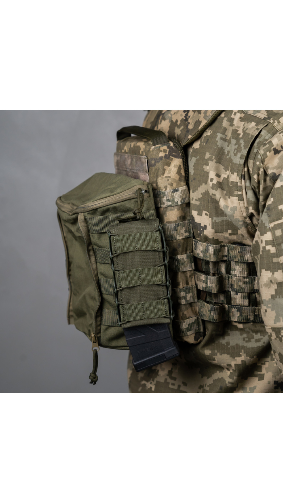 Підсумок під магазини АК/AR "Колчан" (Олива) Підсумок під магазини АК/AR "Колчан" (Олива)