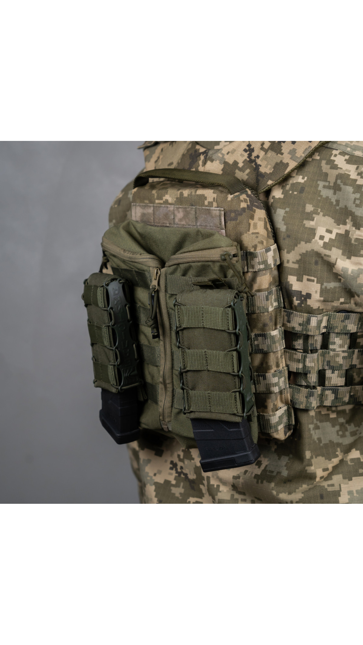Підсумок під магазини АК/AR "Колчан" (Олива) Підсумок під магазини АК/AR "Колчан" (Олива)
