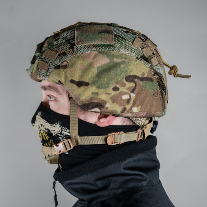 Кавер на шлем TOR с УШАМИ (размер L) (Мультикам неоригинальный)