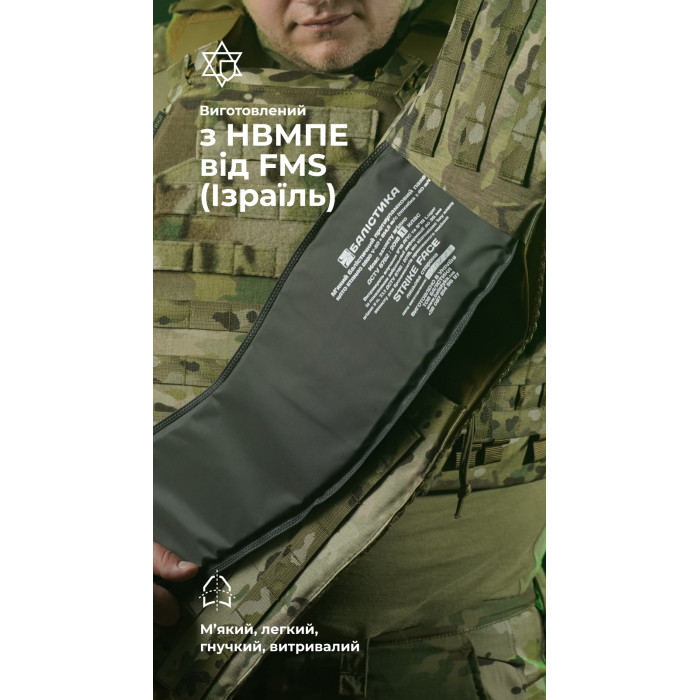 Балістичний пакет для РПС "Черсел" Слім S (1 клас | 490 г | НВМПЕ ✡ Ізраїль) ТМ Балістика