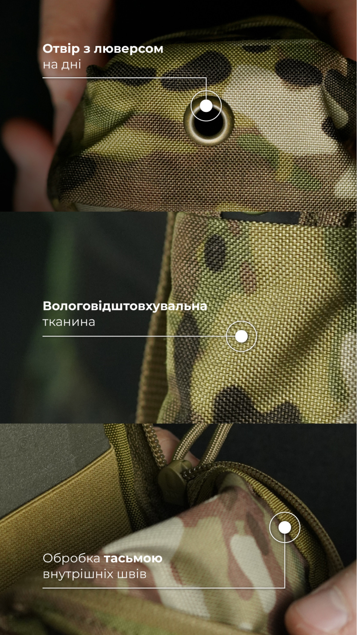 Утилітарний підсумок УП3 “Струнник” (20,5×9×5,5 см | Вертикальний | Мультикам неоригінальний) ТМ Балістика Утилітарний підсумок УП3 “Струнник” (20,5×9×5,5 см | Вертикальний | Мультикам неоригінальний) ТМ Балістика