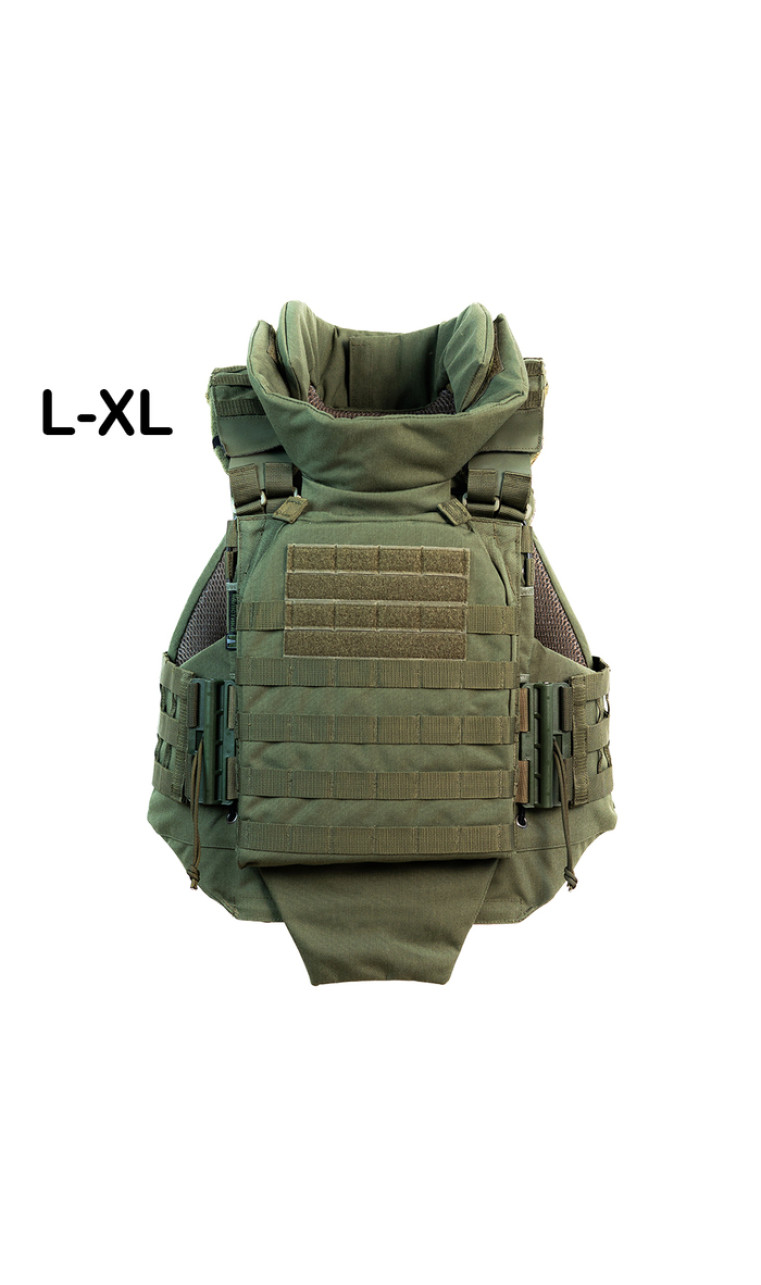 Облегченный бронежилет "Сармат L-XL" с баллистической защитой 1 класса (Олива)