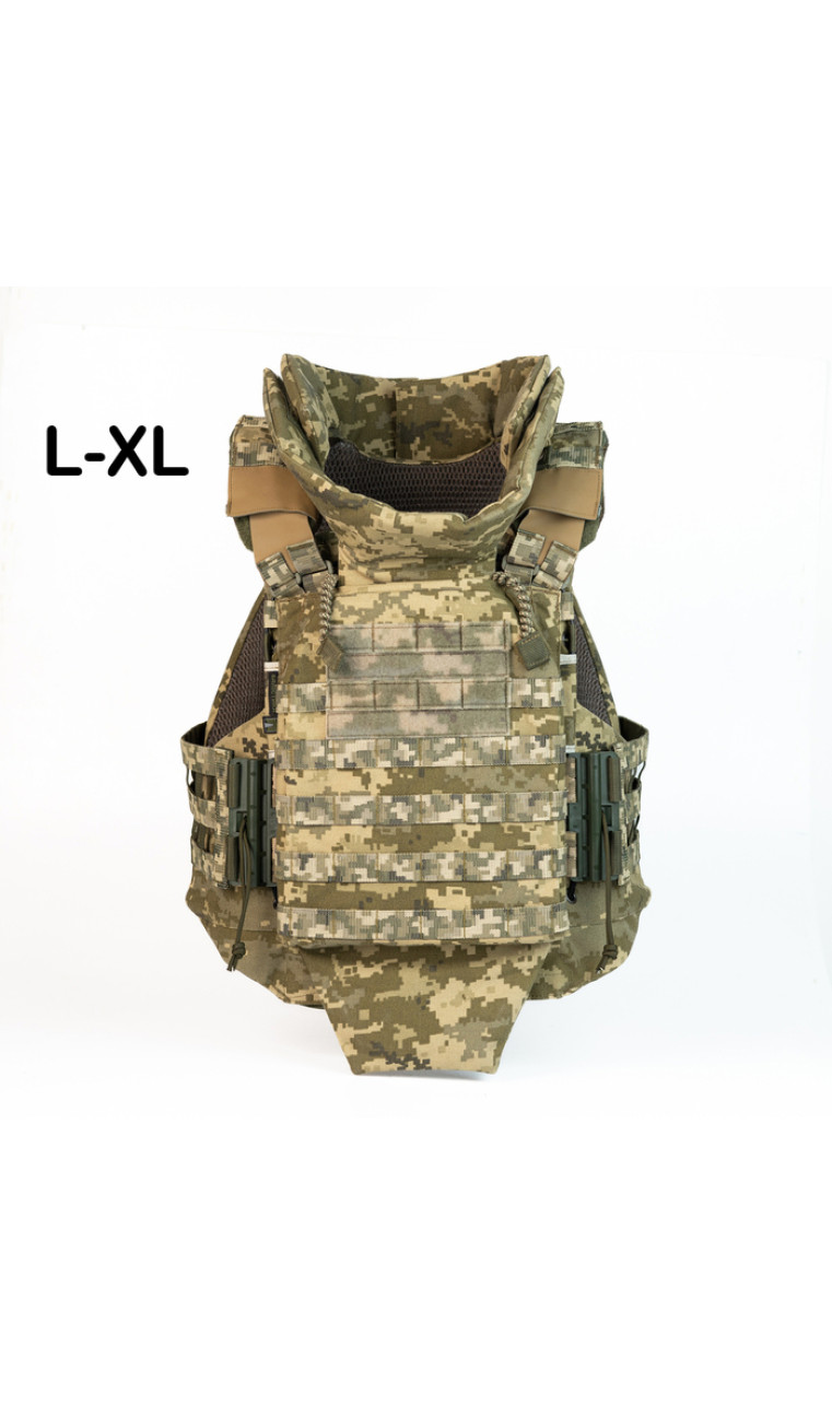 Облегченный бронежилет "Сармат L-XL" с баллистической защитой 1 класса (ММ14) Облегченный бронежилет "Сармат L-XL" с баллистической защитой 1 класса (ММ14)