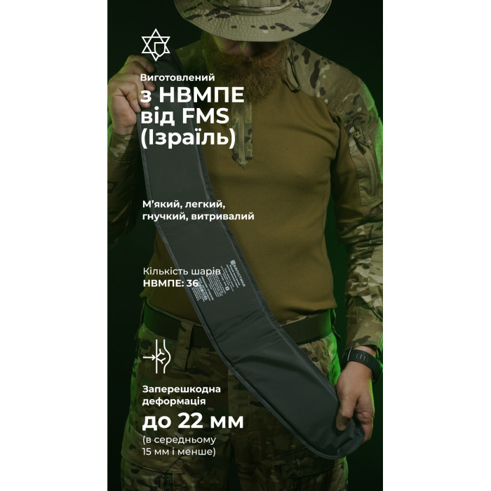 Баллистический пакет под РПС Crye Precision (1 класс | М | 470 г | НВМПЭ ✡ Израиль) ТМ Баллистика
