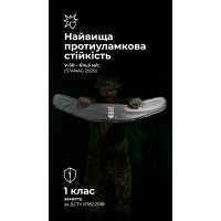 Баллистический пакет под РПС Crye Precision (1 класс | L | 550 г | НВМПЭ ✡ Израиль) ТМ Баллистика