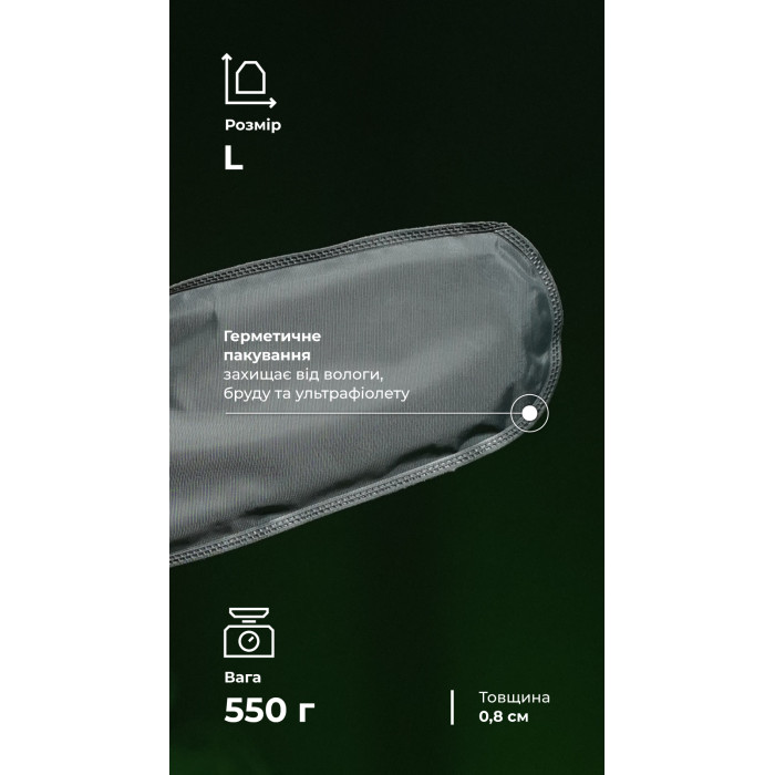 Баллистический пакет под РПС Crye Precision (1 класс | L | 550 г | НВМПЭ ✡ Израиль) ТМ Баллистика