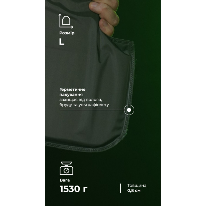 Балістичні пакети під бронежилет Crye Precision LVS (1 клас | L | 2 шт. | 1530 г | НВМПЕ ✡ Ізраїль) ТМ Балістика