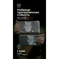 Балістичні пакети до камербандів WAS LPC (1 клас | M | 25×13 см | 2 шт. | 390 г | НВМПЕ ✡ Ізраїль) ТМ Балістика