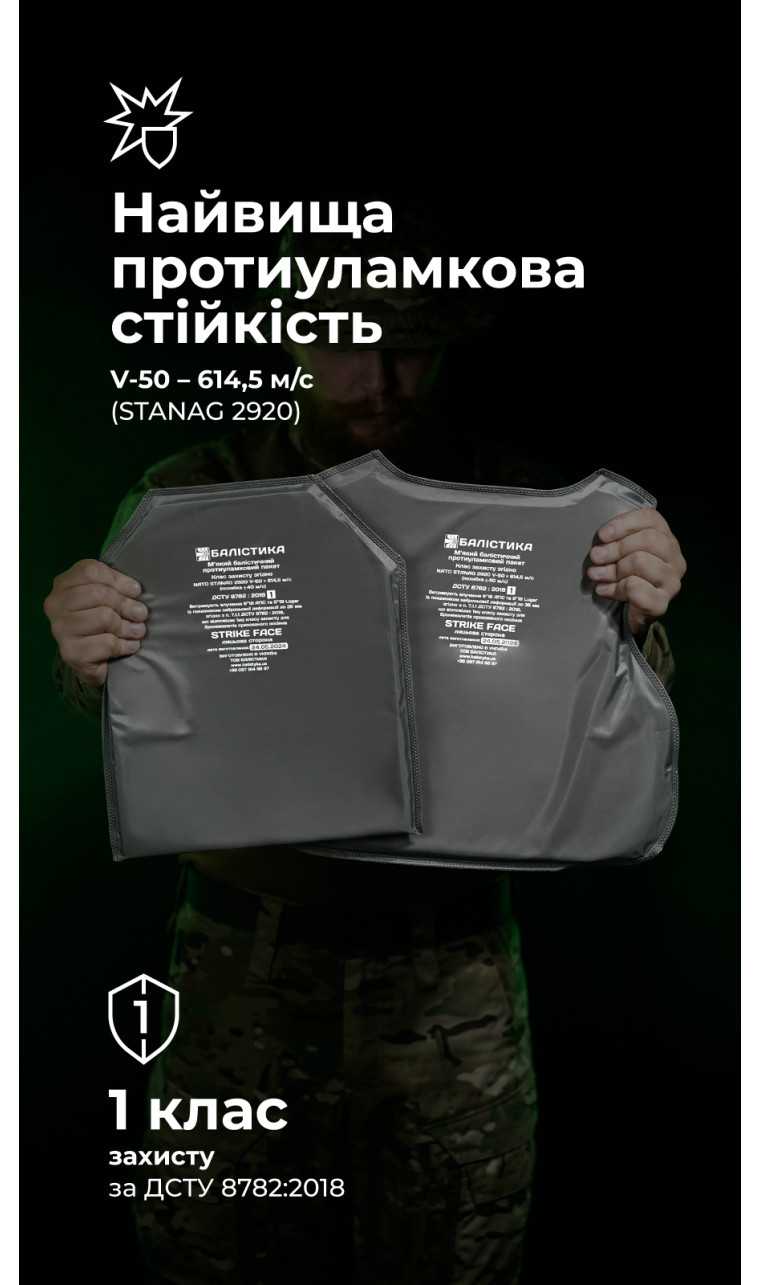 Баллистические пакеты к плитоноске Agilite K19 (1 класс | 26×32 см | 2 шт. | 1075 г | НВМПЭ ✡ Израиль) ТМ Баллистика Баллистические пакеты к плитоноске Agilite K19 (1 класс | 26×32 см | 2 шт. | 1075 г | НВМПЭ ✡ Израиль) ТМ Баллистика