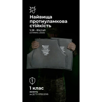 Балістичні пакети до плитоноски WAS W-EQ-QRC-MC (1 клас | 2 шт. | 1320 г | НВМПЕ ✡ Ізраїль) ТМ Балістика