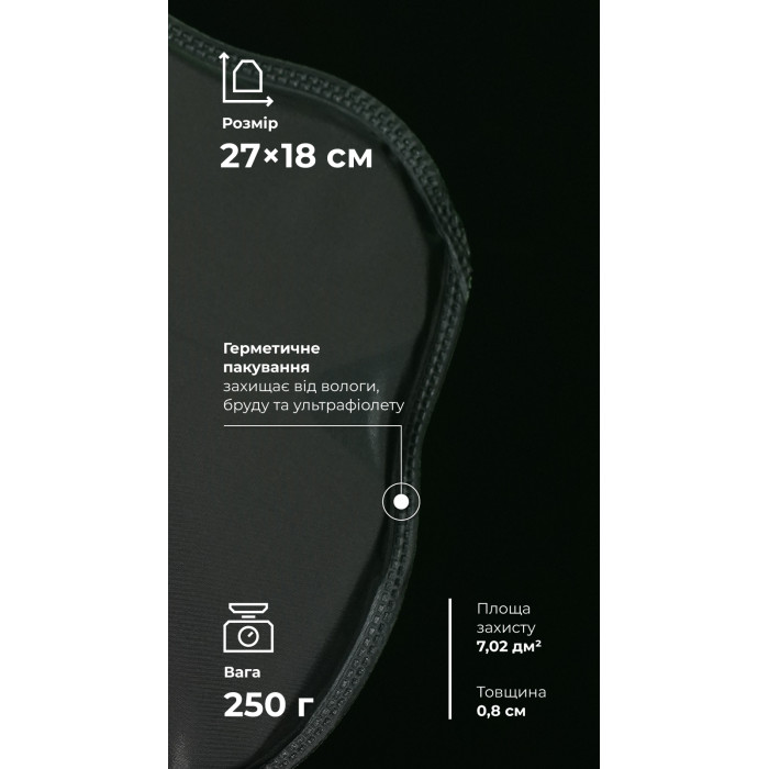 Баллистические пакеты в наколенники для боевых штанов Crye Precision G3 (1 класс | 27×18 см | 2 шт. | 250 г) ТМ Баллистика