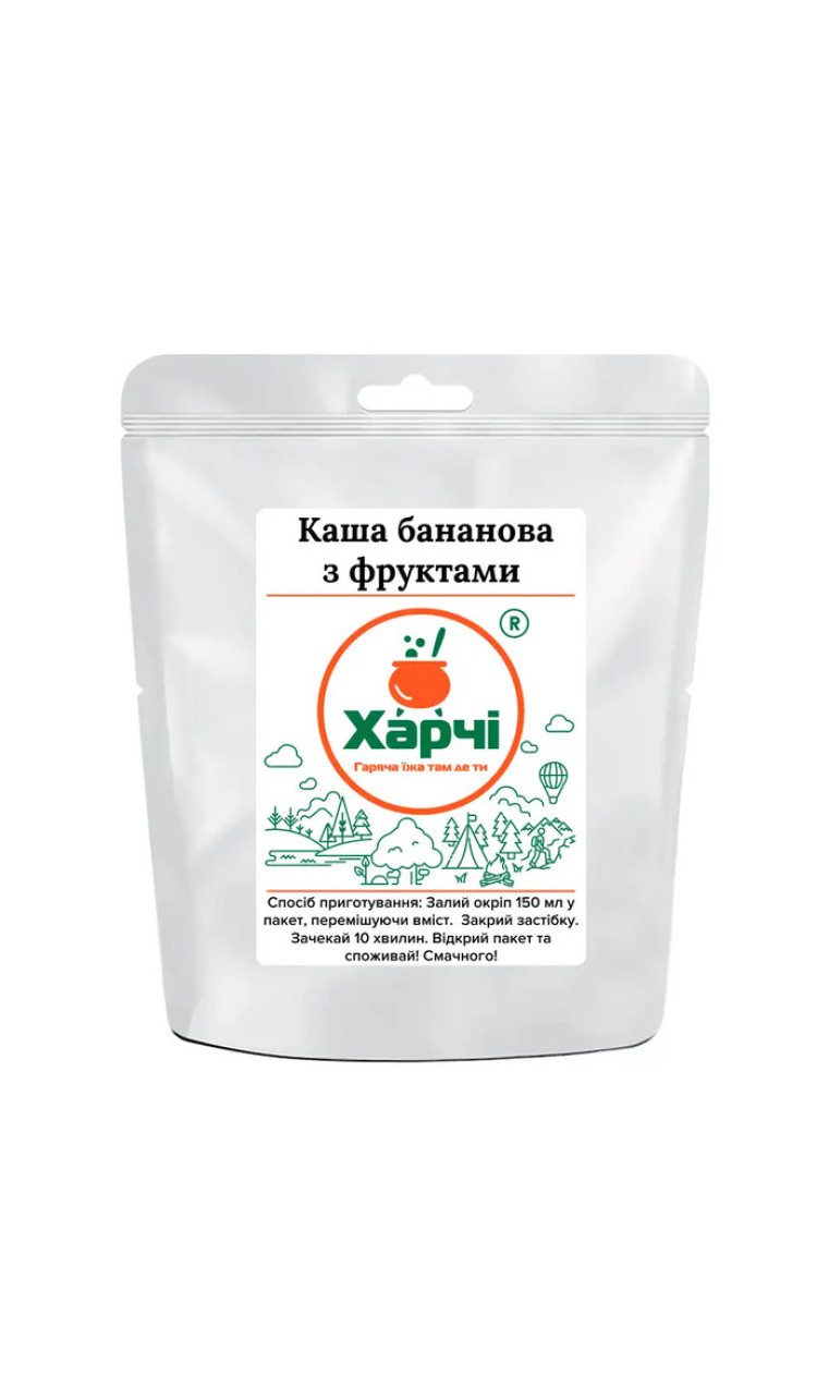 ТМ "Харчі" Каша банановая с фруктами