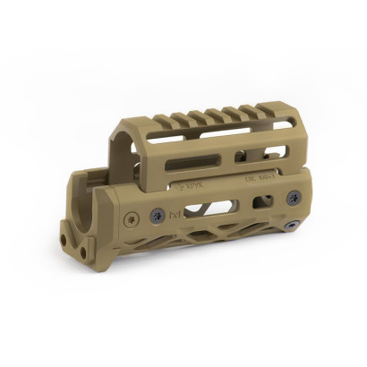 CRC 1U043 коротка цівка M-LOK на АКСУ Coyote Tan