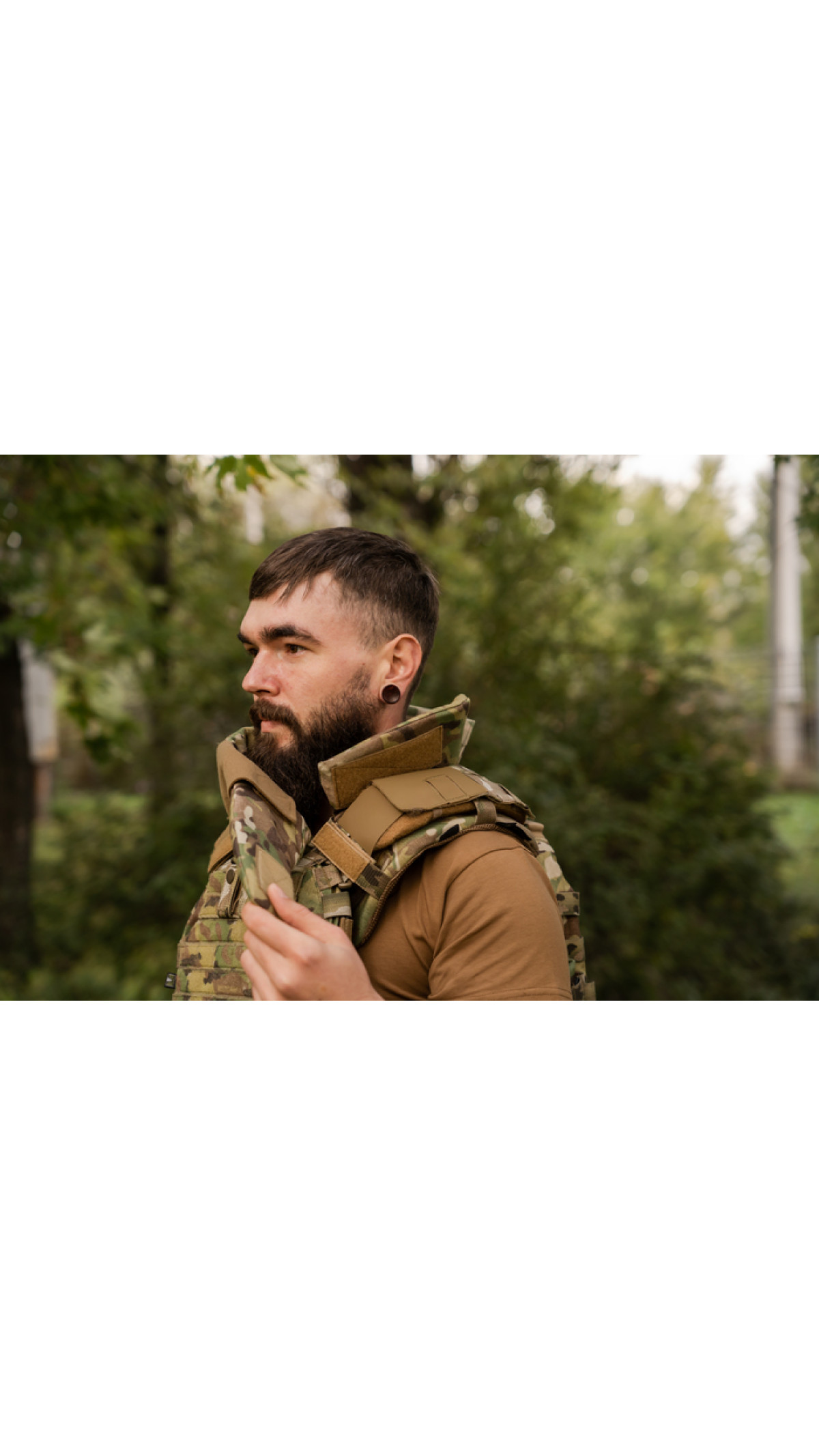 Модуль защиты шеи "Пелерина" gen. 2.0 с баллистической защитой (Мультикам) Модуль защиты шеи "Пелерина" gen. 2.0 с баллистической защитой (Мультикам)