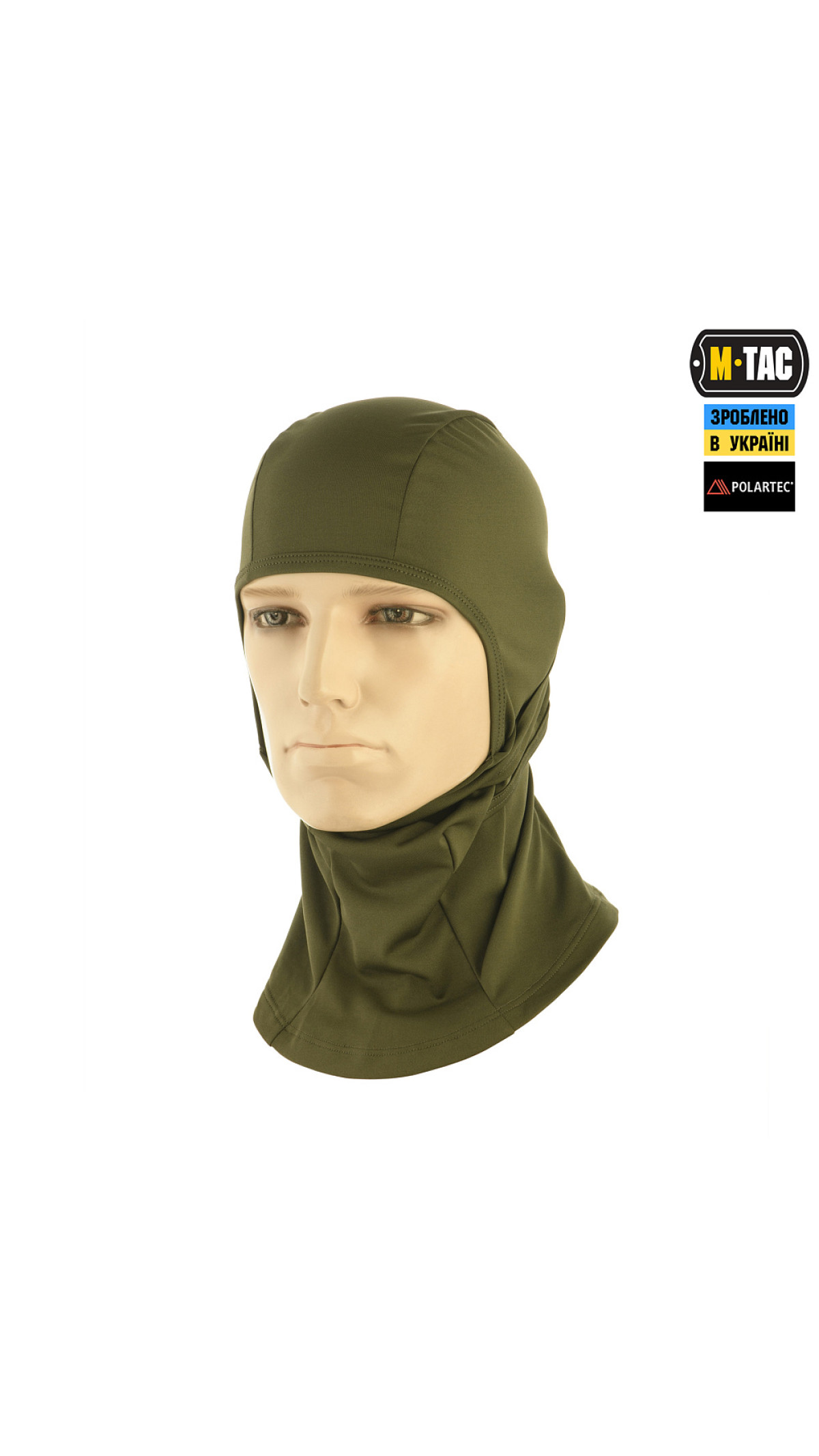 M-TAC Балаклава-ниндзя потоотводная Polartec Army Olive M M-TAC Балаклава-ниндзя потоотводная Polartec Army Olive M