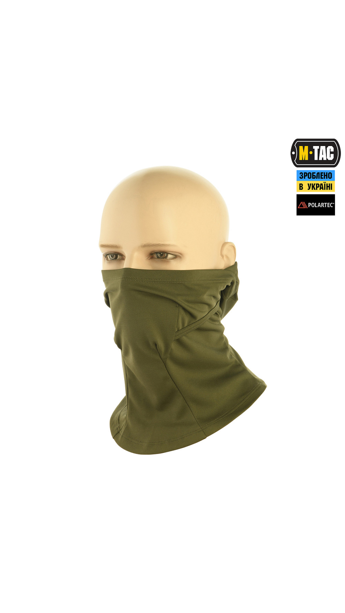 M-TAC Балаклава-ниндзя потоотводная Polartec Army Olive M M-TAC Балаклава-ниндзя потоотводная Polartec Army Olive M