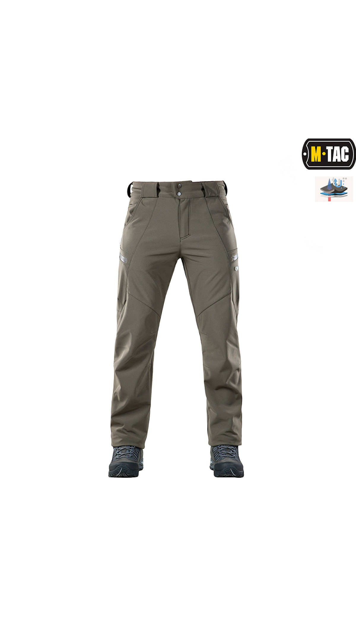 M-TAC Брюки Soft Shell Winter Olive M M-TAC Брюки Soft Shell Winter Olive M