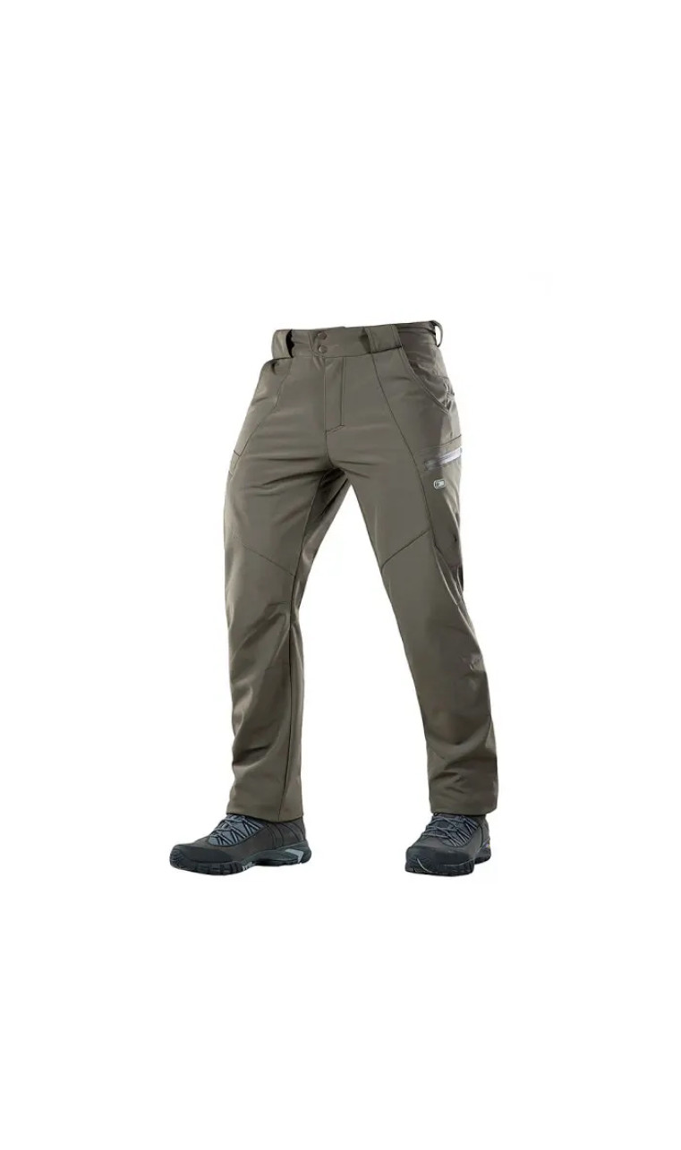 M-TAC Брюки Soft Shell Winter Olive M