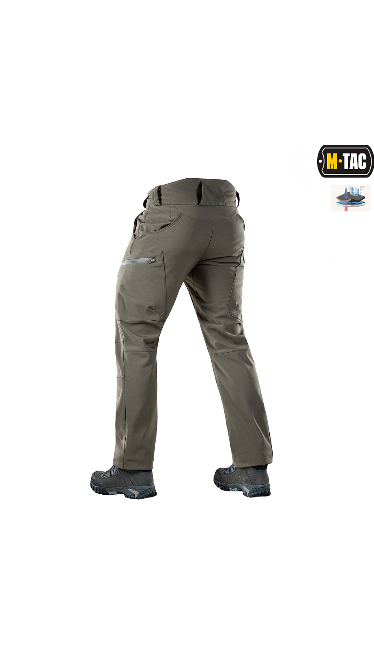 M-TAC Брюки Soft Shell Winter Olive XL M-TAC Брюки Soft Shell Winter Olive XL